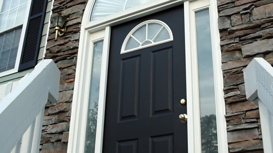 door with sidelights