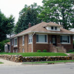 Single-family brick home in Chicago, IL